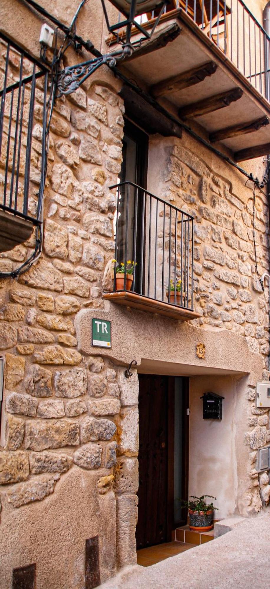 La Casa Del Castell Villa Horta de Sant Joan Exteriör bild