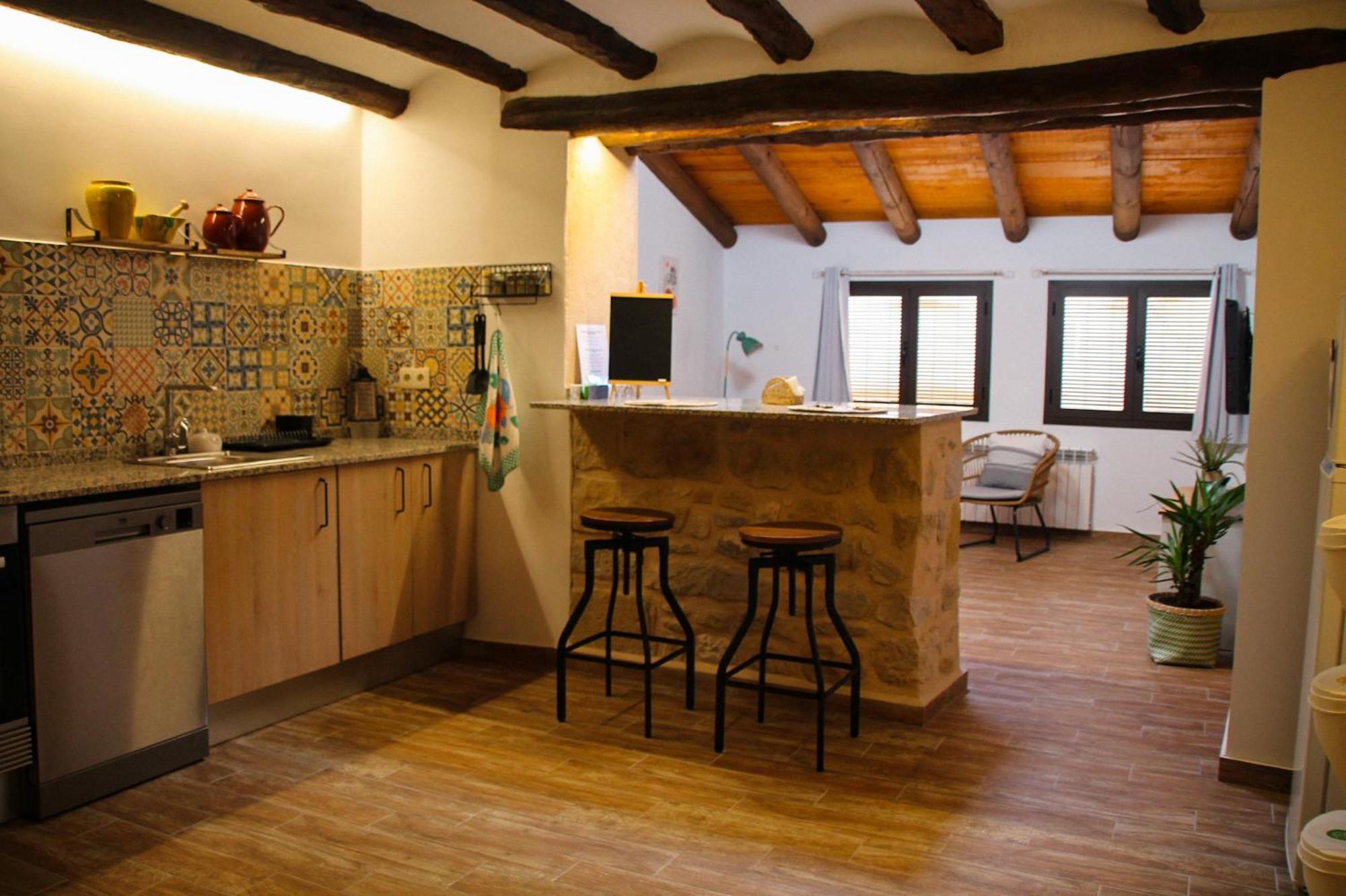 La Casa Del Castell Villa Horta de Sant Joan Exteriör bild