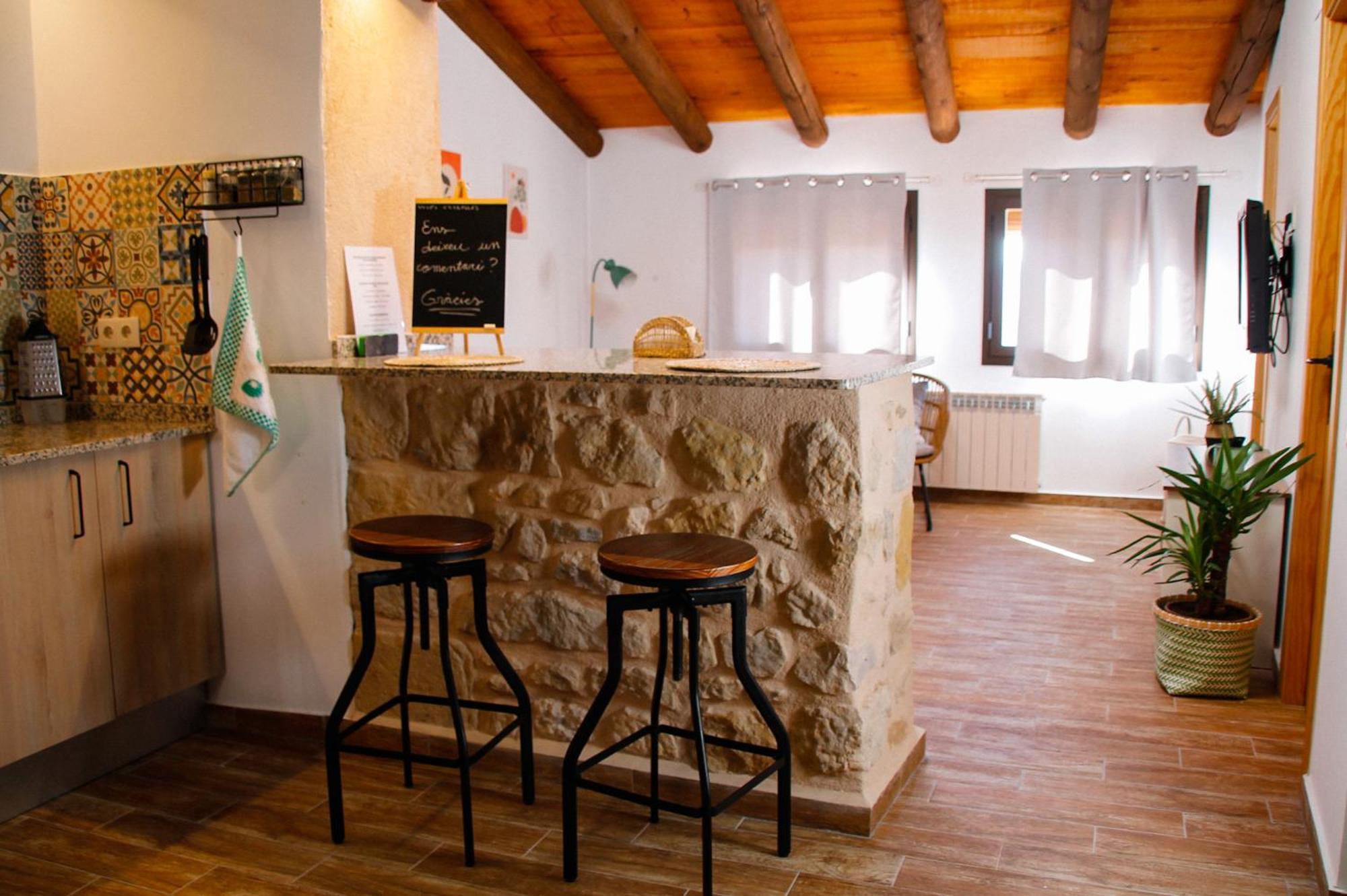 La Casa Del Castell Villa Horta de Sant Joan Exteriör bild