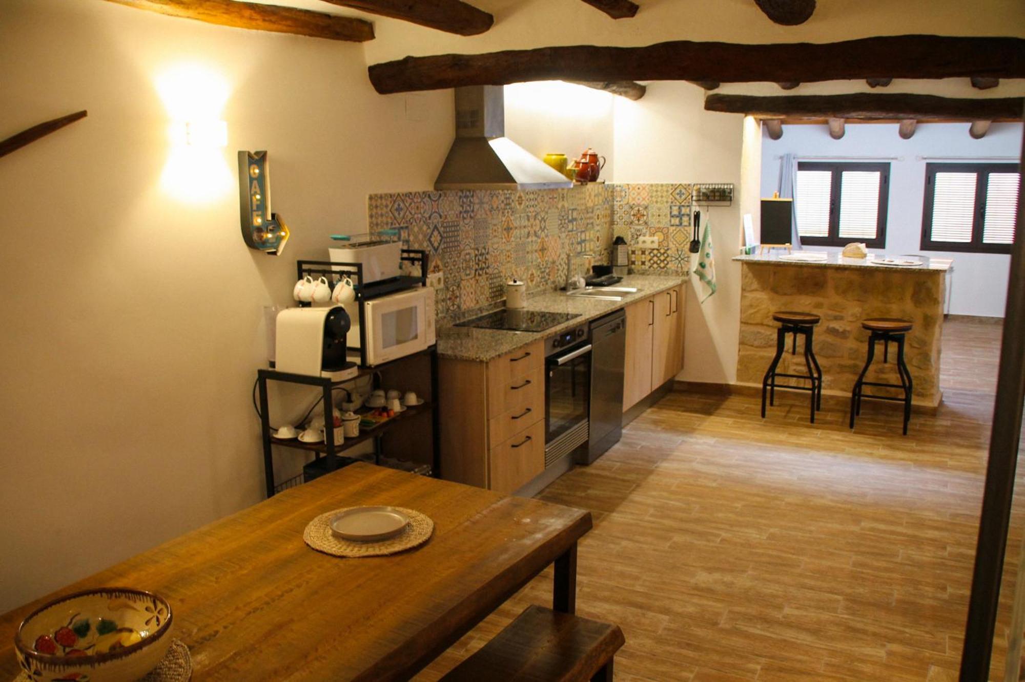 La Casa Del Castell Villa Horta de Sant Joan Exteriör bild